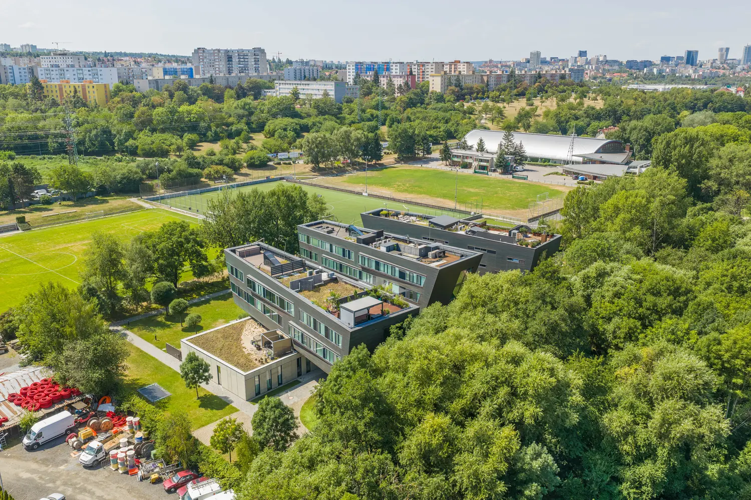 Residence Nautica mezi zelení a sportovními plochami